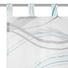 SCHLAUFENVORHANG transparent - Türkis/Grau, KONVENTIONELL, Textil (135/245cm) - Esposa SCHLAUFENVORHANG transparent - Türkis/Grau, KONVENTIONELL, Textil (135/245cm) - Esposa