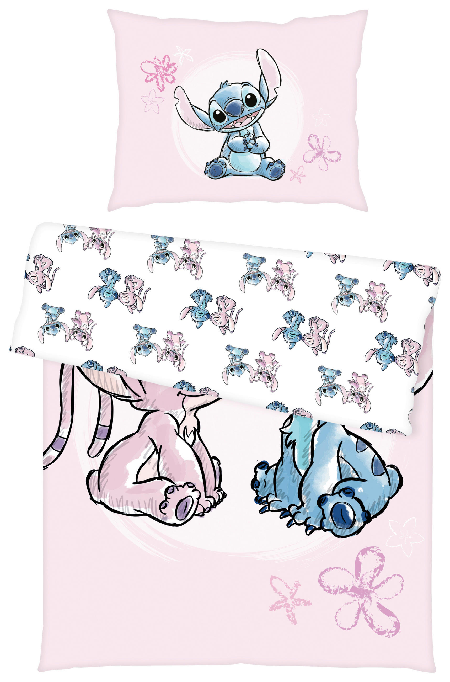 BETTWÄSCHE Disney Stitch Renforcé 140/200 cm  - Multicolor, Basics, Textil (140/200cm) - Herding