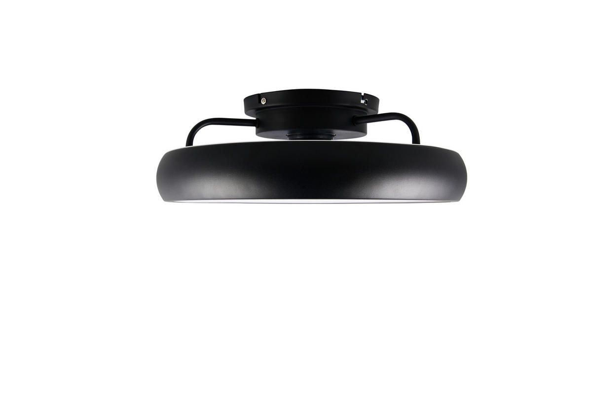 DECKENVENTILATOR - Schwarz/Weiß, Design, Kunststoff/Metall (40/13.5cm)