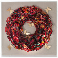 TAVLA 80/80/8 cm  - multicolor, Lifestyle, trämaterial (80/80/8cm) - Kayoom