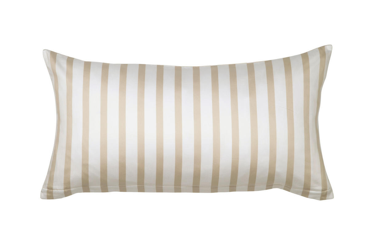 KISSENHÜLLE GENTANO 40/80 cm  - Naturfarben/Weiß, Design, Textil (40/80cm) - Janine