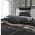 BETTWÄSCHE Mavie Satin 140/200 cm - Grau, KONVENTIONELL, Textil (140/200cm) - Novel