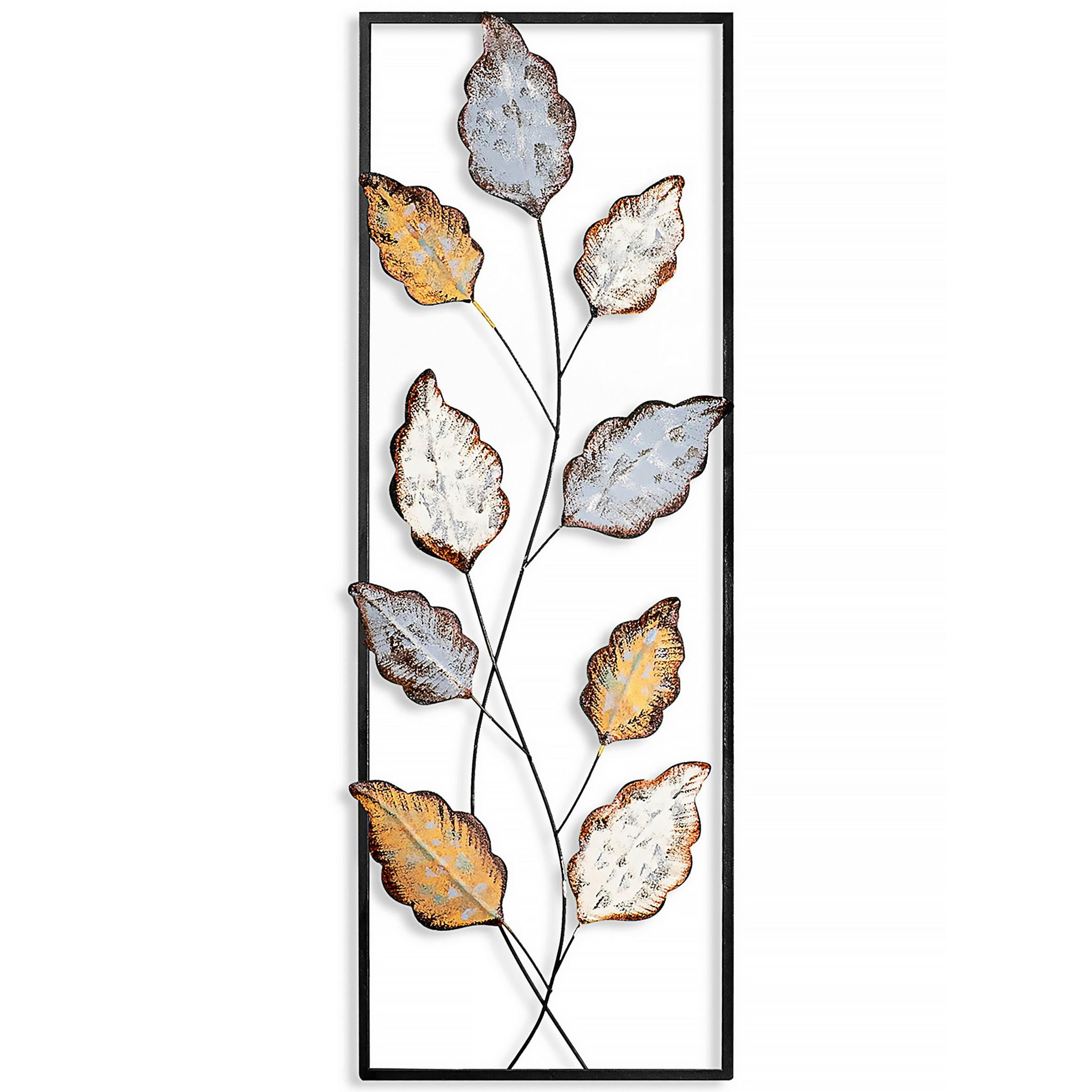 METALLBILD  - Multicolor, Basics, Metall (32/90cm)