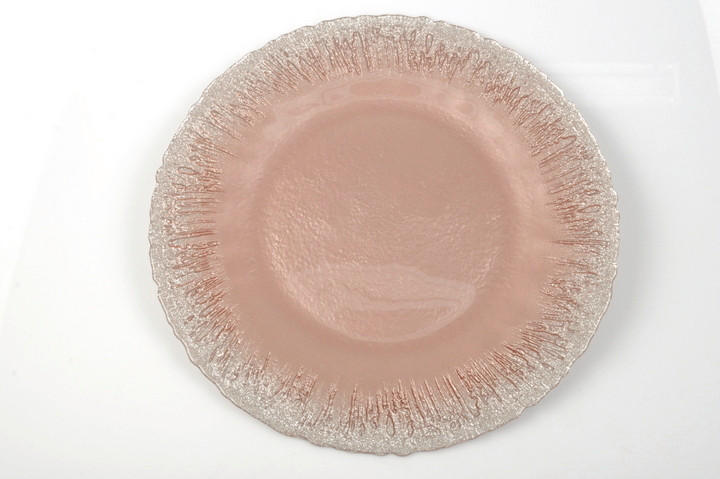 PLATZTELLER  - Rosa, Trend, Glas (33qm) - Novel