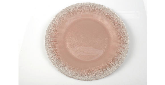 PLATZTELLER  - Rosa, Trend, Glas (33qm) - Novel