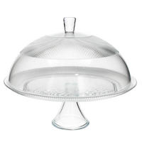 STALAK ZA TORTU - prozirna, Osnovno, staklo (33/25cm) - Tognana