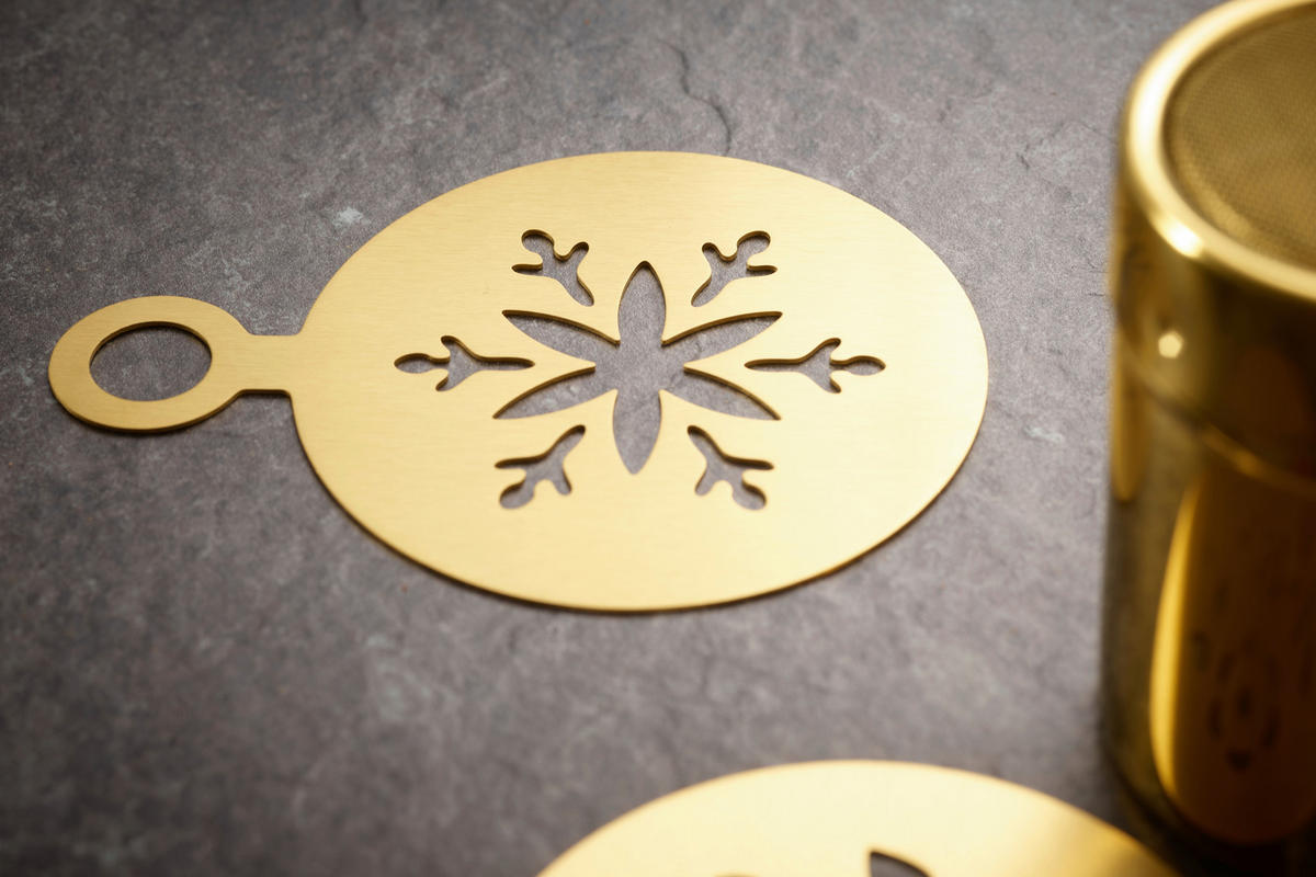 KAFFEESET Goldfarben 23-teilig  - Goldfarben, Basics, Metall - Echtwerk
