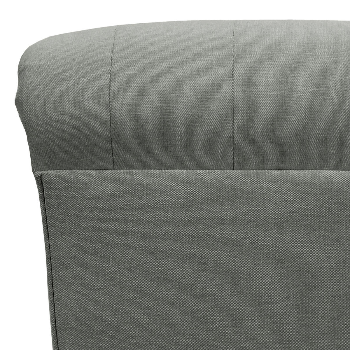 RELAXLIEGE Mikrofaser Grau  - Schwarz/Grau, Design, Kunststoff/Textil (67/90/159cm) - P & B