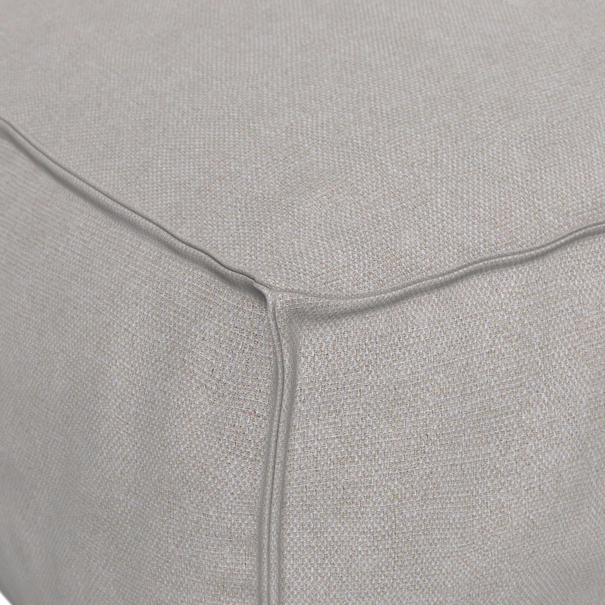 LOUNGESOFA  - Beige, MODERN, Textil (95/35/95cm) - Ambia Garden