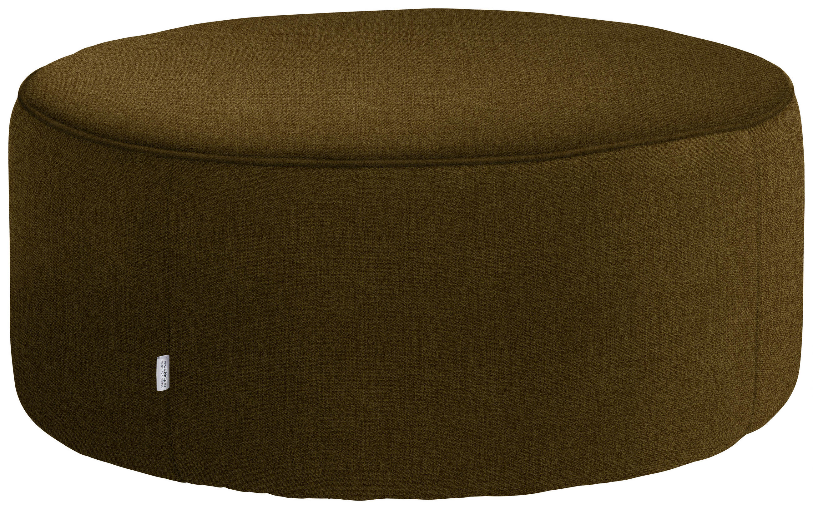 HOCKER in Textil Bronzefarben  - Bronzefarben, Design, Textil (80/33/80cm) - Belluti