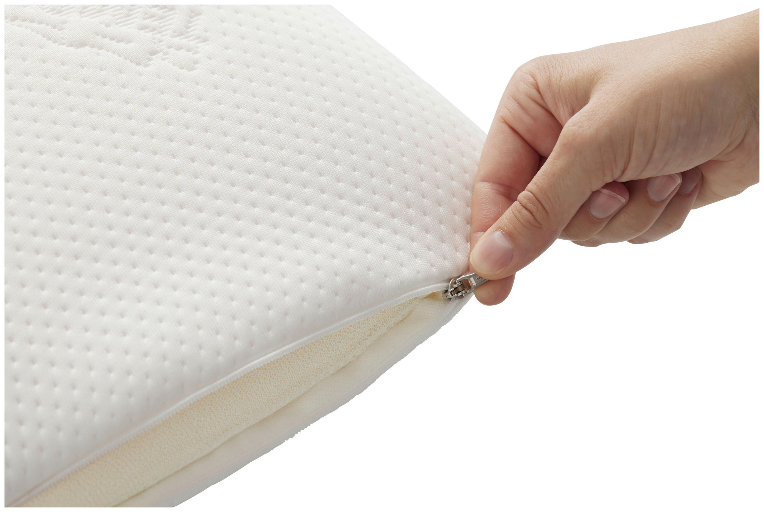 PÁRNA   - fehér, Basics, textil (63/43cm) - Tempur