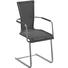 SCHWINGSTUHL in Metall, Kunststoff Schwarz, Chromfarben - Chromfarben/Schwarz, Design, Kunststoff/Metall (45/96/56cm) - Bacher SCHWINGSTUHL in Metall, Kunststoff Schwarz, Chromfarben - Chromfarben/Schwarz, Design, Kunststoff/Metall (45/96/56cm) - Bacher