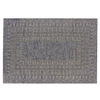 OUTDOORTEPPICH 160/230 cm Grau, Dunkelblau  - Dunkelblau/Grau, Basics, Textil (160/230cm) - Sieger
