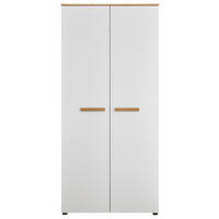 SKRIŇA DO IZBY PRE BÁBÄTKO - biela/dub artisan, Basics, kompozitné drevo/plast (90/195/60cm) - My Baby Lou