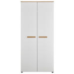 BABYKLEIDERSCHRANK  - Eiche Artisan/Weiß, Basics, Holzwerkstoff/Kunststoff (90/195/60cm) - My Baby Lou