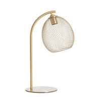 TISCHLEUCHTE Moroc 20/50 cm   - Goldfarben, Design, Kunststoff/Metall (20/50cm) - Light & Living