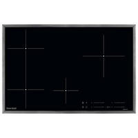 INDUKCIÓS FŐZŐLAP - fekete/nemesacél, Basics, Üveg/fém (76,6/50,6cm) - Dieter Knoll