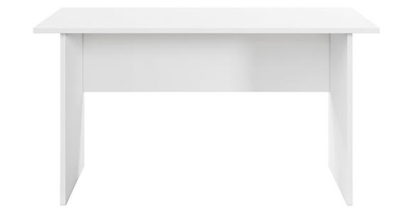 JUGENDSCHREIBTISCH 140/66/75 cm  - Weiß, Trend, Holzwerkstoff (140/66/75cm) - Xora