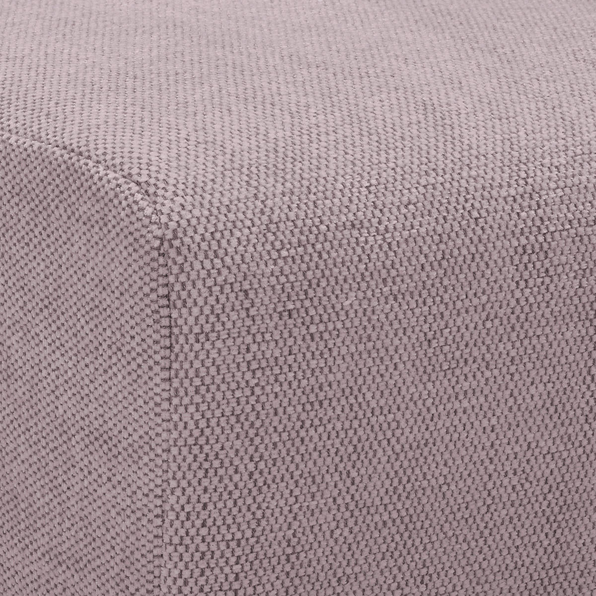 HOCKER in Textil Altrosa  - Buchefarben/Altrosa, Konventionell, Holz/Textil (101/44/92cm) - Livetastic