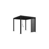 PERGOLA-SEITENTEIL 113/235/10 cm   - Anthrazit, Basics, Metall (113/235/10cm) - Gardenson