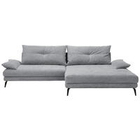 HÖRNSOFFA i flatväv mörkgrå  - mörkgrå/svart, Klassisk, metall/textil (294/176cm) - MID.YOU