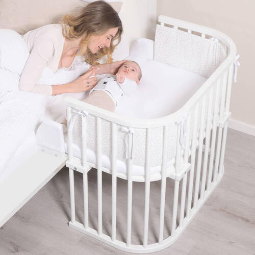 ERWEITERUNGSSET  - Beige, Basics, Holz/Textil (93/15/20cm) - Babybay