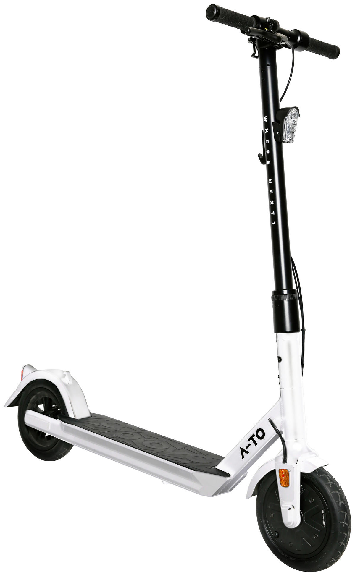 ELEKTROSCOOTER  - Weiß, KONVENTIONELL, Kunststoff/Metall (110/43/115cm) - Atrigo