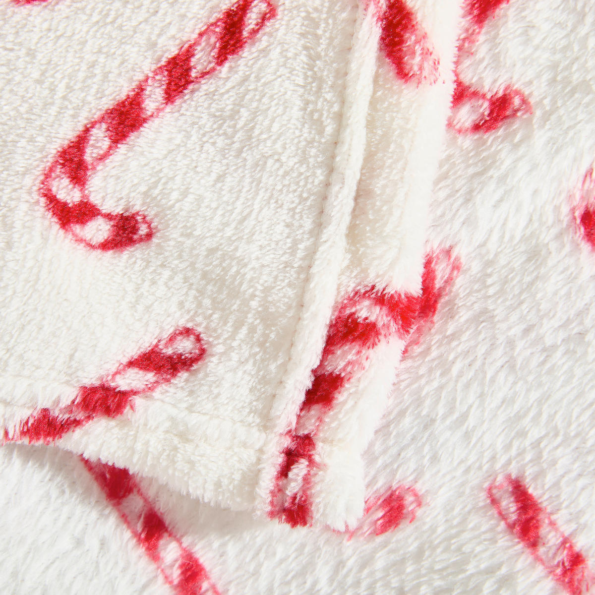 WOHNDECKE CANDY CANE 150/200 cm  - Rot/Weiß, Design, Textil (150/200cm) - X-Mas