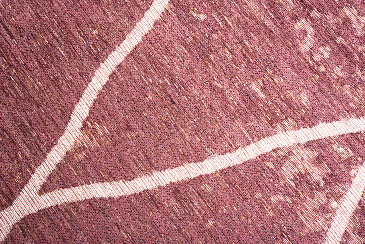 VINTAGE-TEPPICH 155/230 cm Fine Line Rosa  - Rosa, Design, Kunststoff/Textil (155/230cm) - Tom Tailor