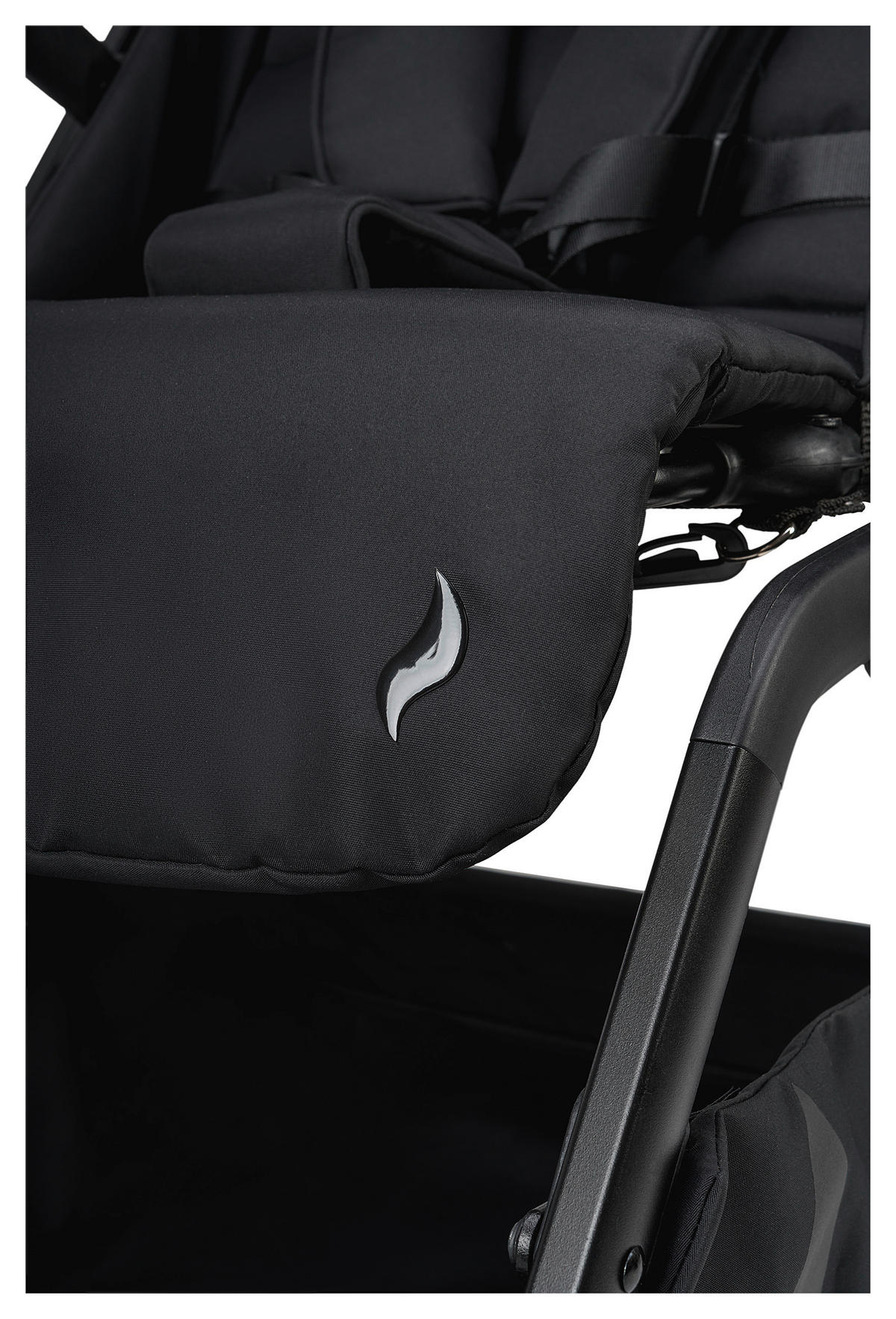 BUGGY Boogy 2 Coal  - Schwarz, Basics, Textil/Metall (51/105/84,5cm) - Osann