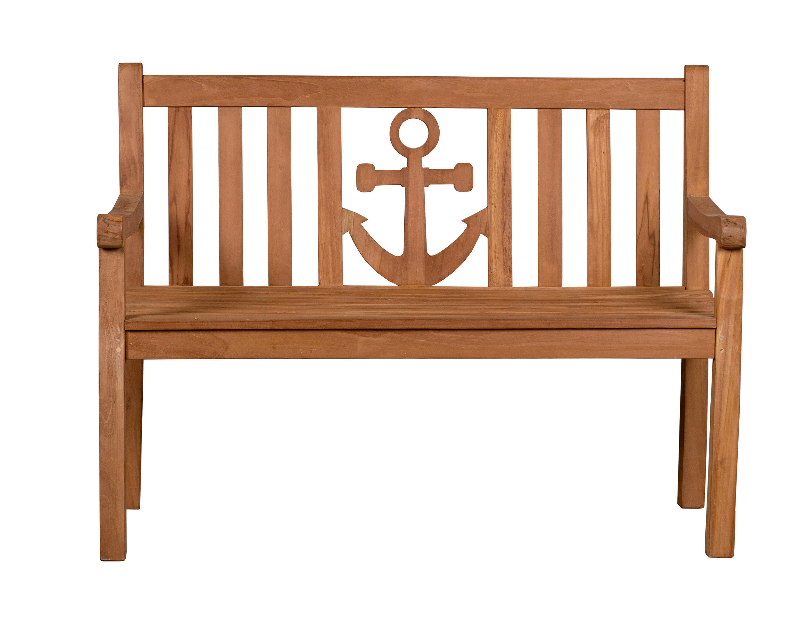 GARTENBANK 120/89/60 cm Teakholz   - Teakfarben, Basics, Holz (120/89/60cm) - Gardenson