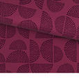 BETTWÄSCHE Satin 140/200 cm  - Bordeaux/Multicolor, KONVENTIONELL, Textil (140/200cm) - Novel
