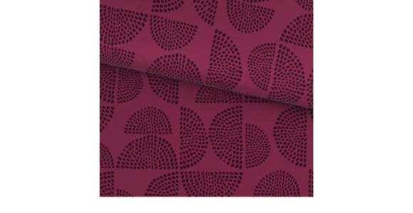 BETTWÄSCHE Satin 140/200 cm  - Bordeaux/Multicolor, KONVENTIONELL, Textil (140/200cm) - Novel