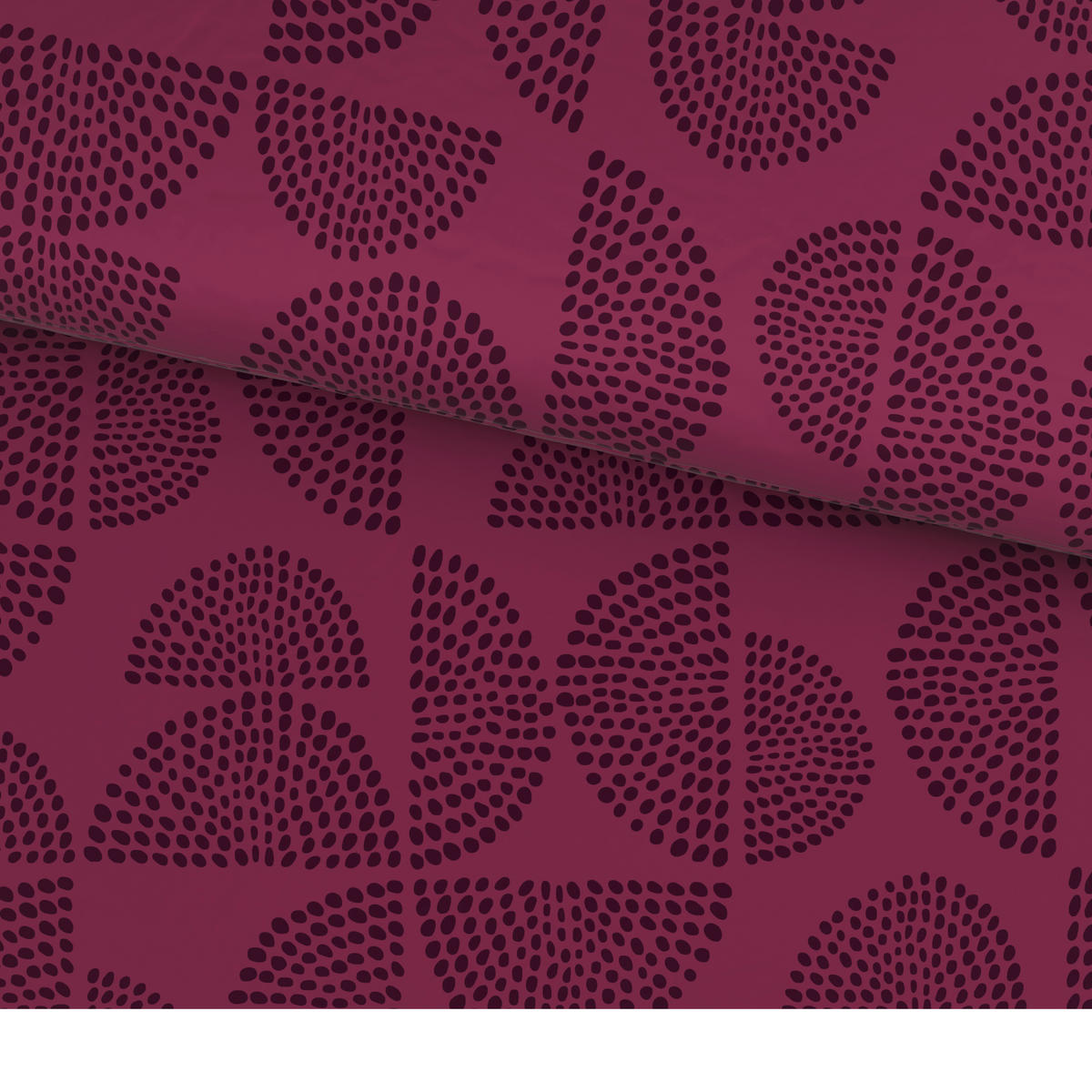 BETTWÄSCHE Satin 140/200 cm  - Bordeaux/Multicolor, KONVENTIONELL, Textil (140/200cm) - Novel