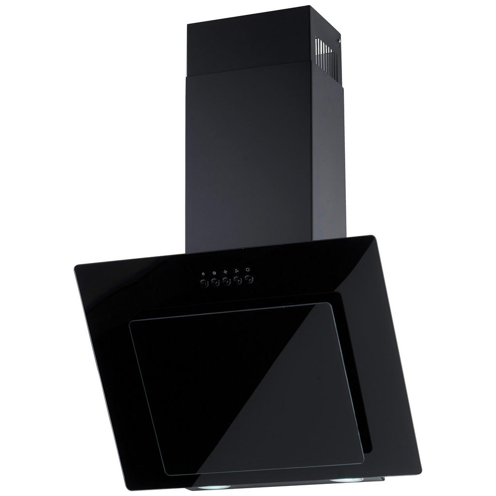 Kopffreihaube 9039x Glas Schwarz B: 59,6 Cm, Led