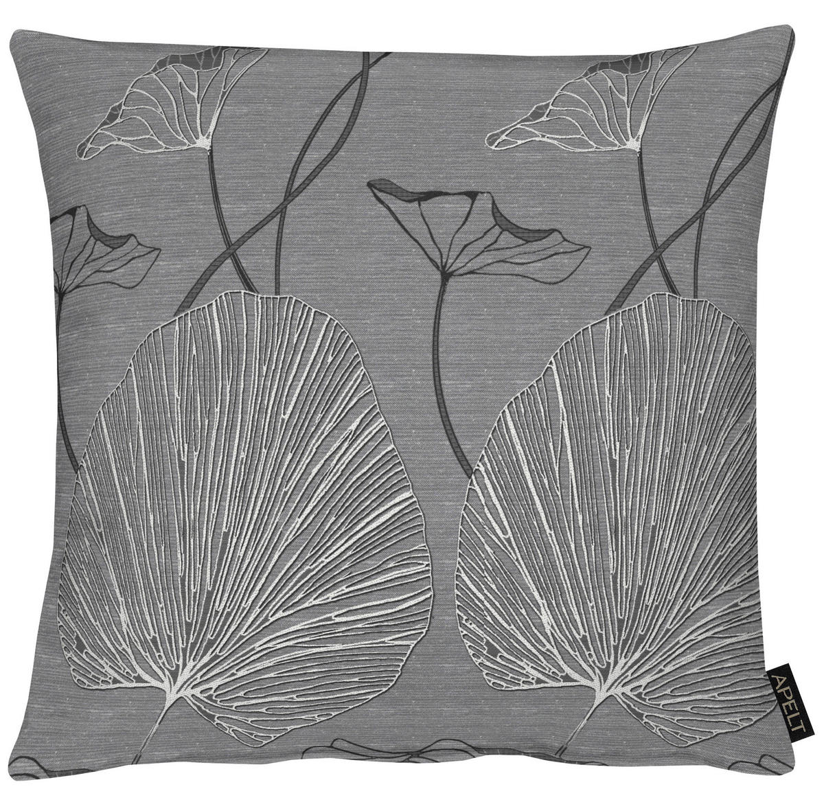 KISSENHÜLLE 46/46 cm  - Anthrazit, Design, Textil (46/46cm) - Ambiente