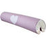 NACKENROLLE - Flieder/Weiß, Design, Textil (80cm) NACKENROLLE - Flieder/Weiß, Design, Textil (80cm)