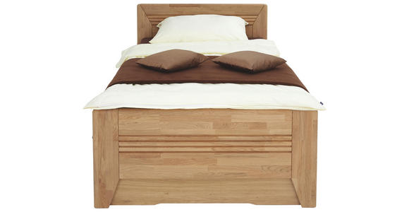 BETT 120/200 cm in Eichefarben - Eichefarben, KONVENTIONELL, Holz/Holzwerkstoff (120/200cm) - Venda