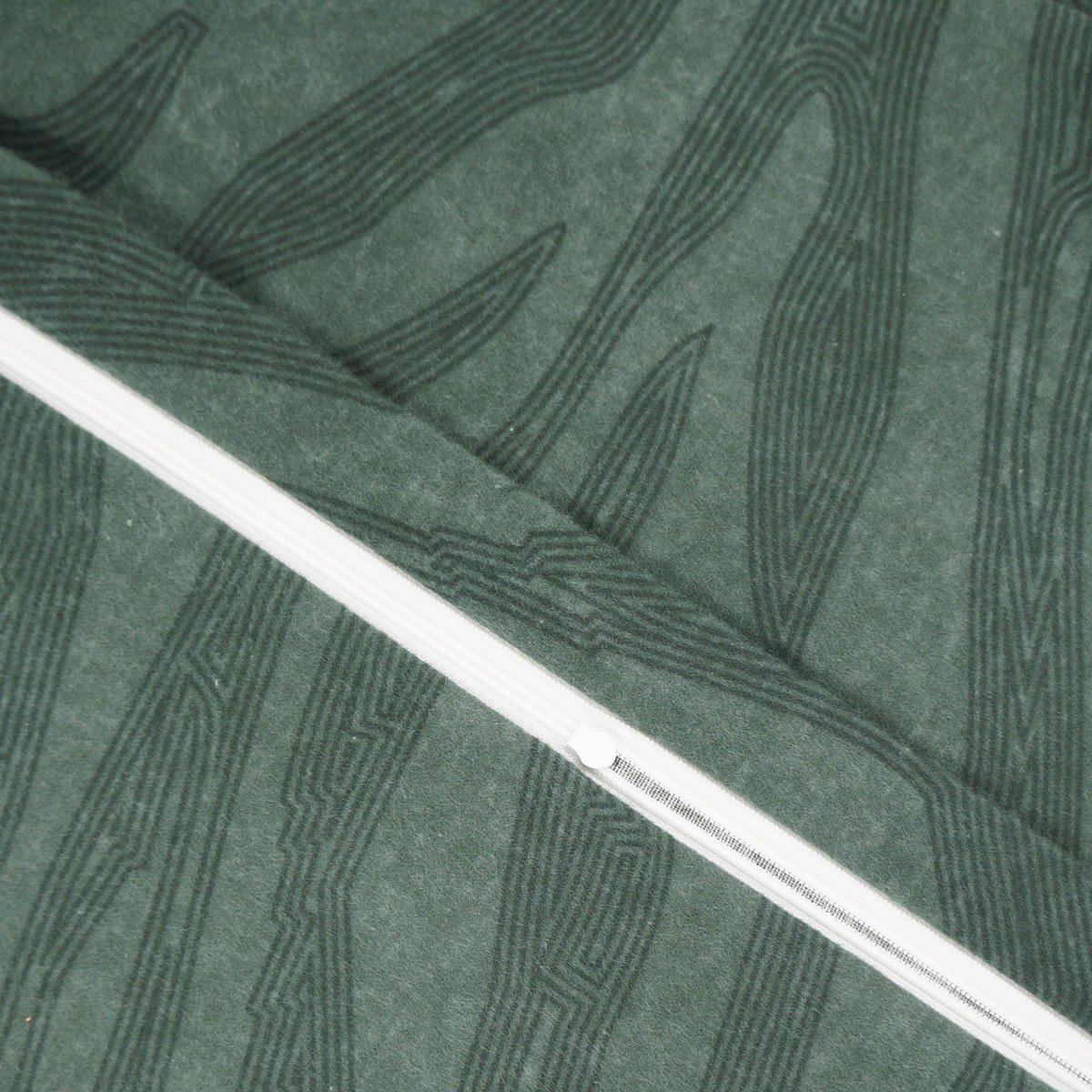 BETTWÄSCHE Flanell 200/200 cm  - Dunkelgrün, Design, Textil (200/200cm) - Florella