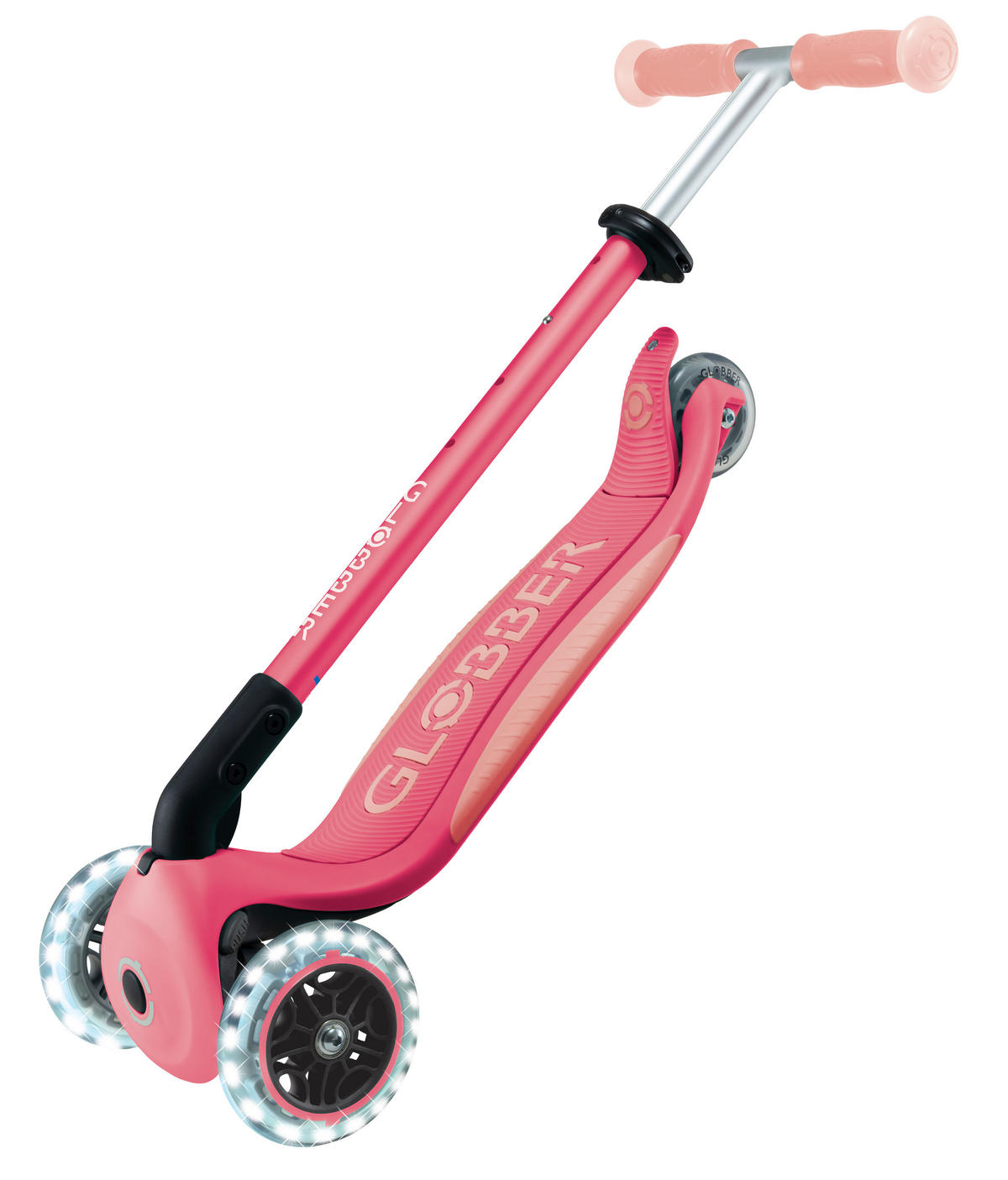 KINDERSCOOTER  - Rosa, Basics, Kunststoff (57.5/28/82.5cm) - GLOBBER