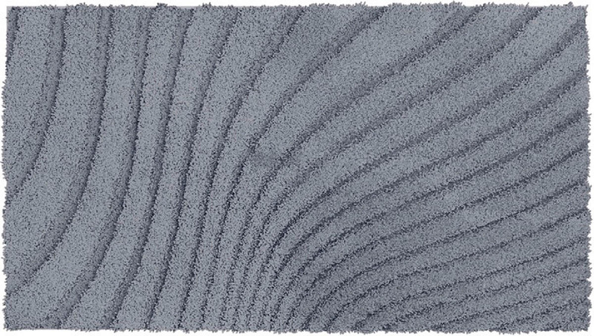 BADEMATTE Anthrazit 70/120 cm  - Anthrazit, Basics, Kunststoff/Textil (70/120cm) - Grund