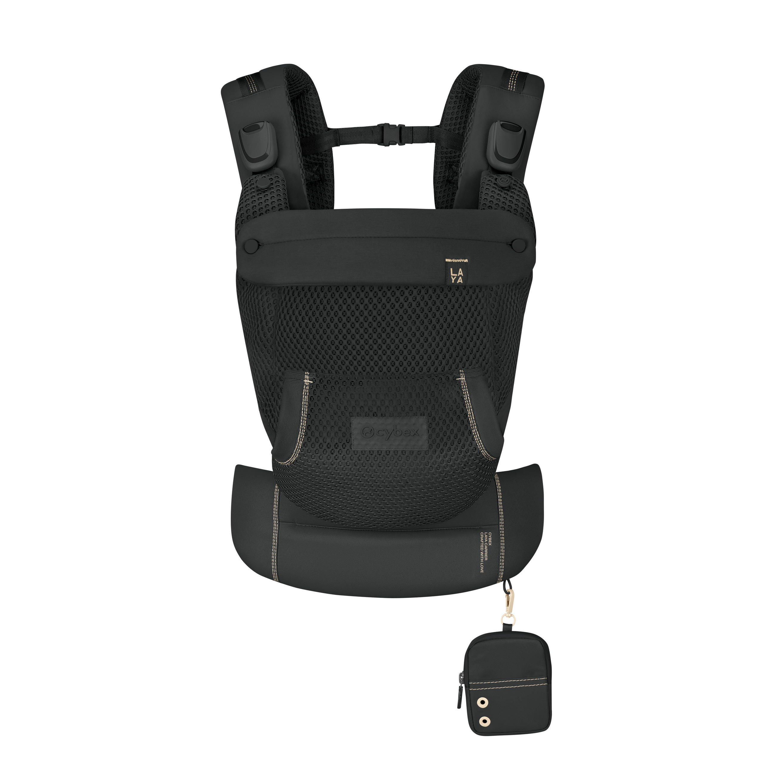 BABYTRAGE Laya  - Schwarz, Basics, Textil (50/60cm) - Cybex
