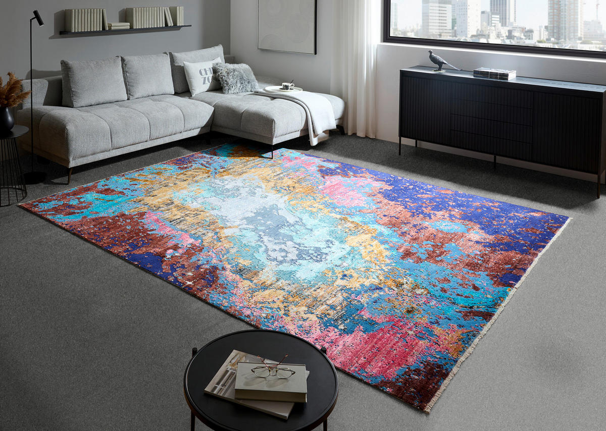 ORIENTÁLNÍ KOBEREC, 120/180 cm vícebarevná - vícebarevná, Design, textil (120/180cm) - Cazaris