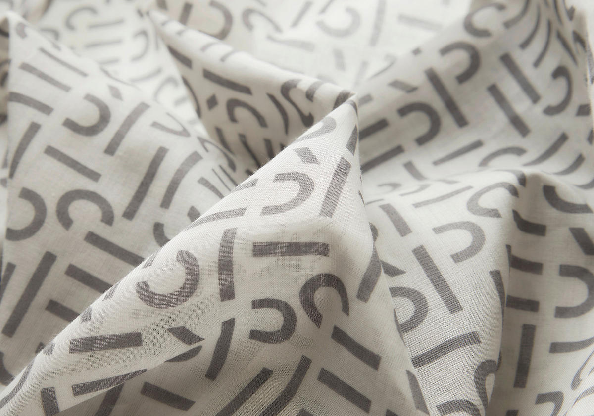 ESPRIT ZAVJESA E-SCATTER siva 130/250 cm   - siva, Basics, tekstil (130/250cm) - Esprit