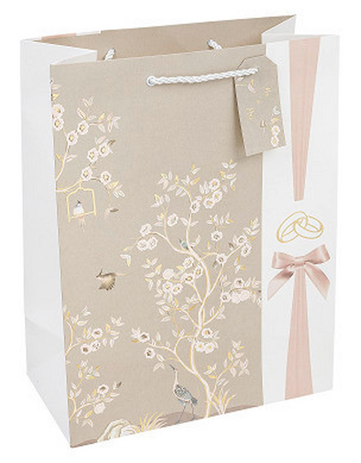 GESCHENKTASCHE  - Multicolor, Basics, Papier (26/33,5/13,5cm)