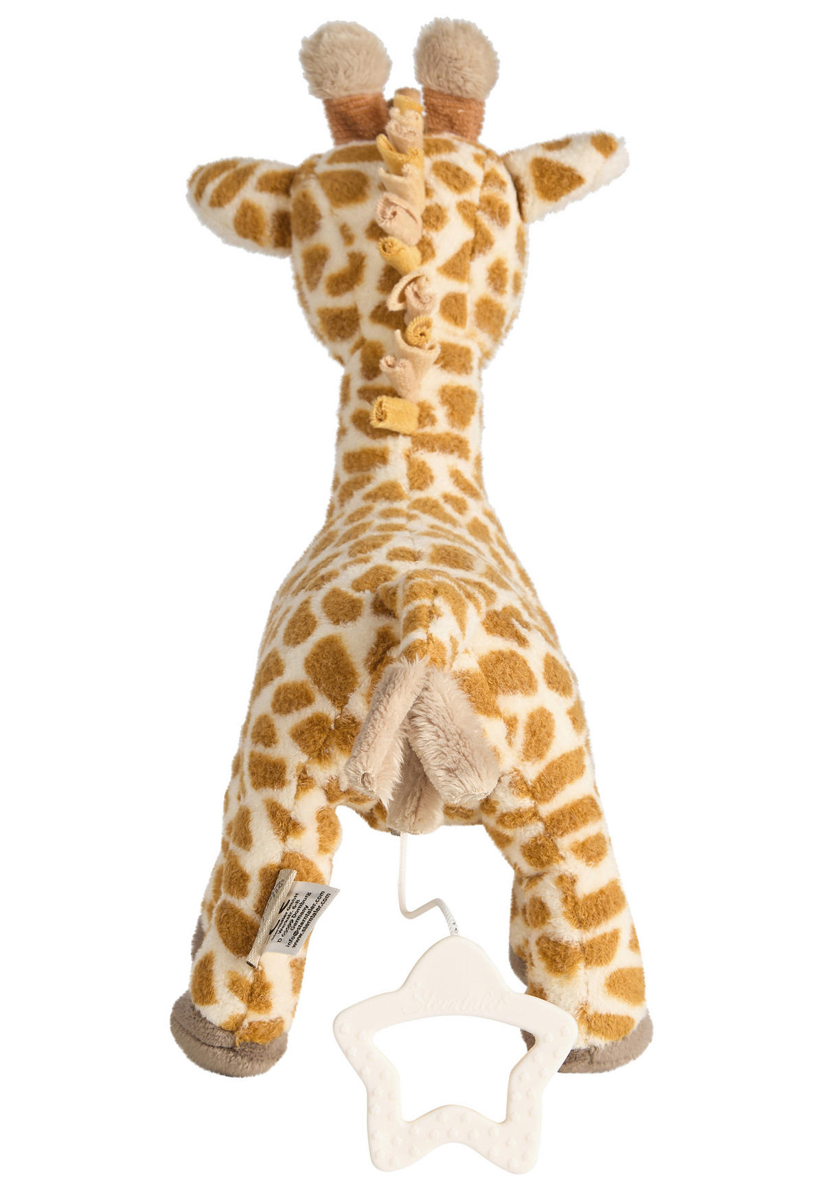 SPIELUHR Giraffe Kaya 27/23/7 cm  - Dunkelgelb, Basics, Textil (27/23/7cm) - Sterntaler