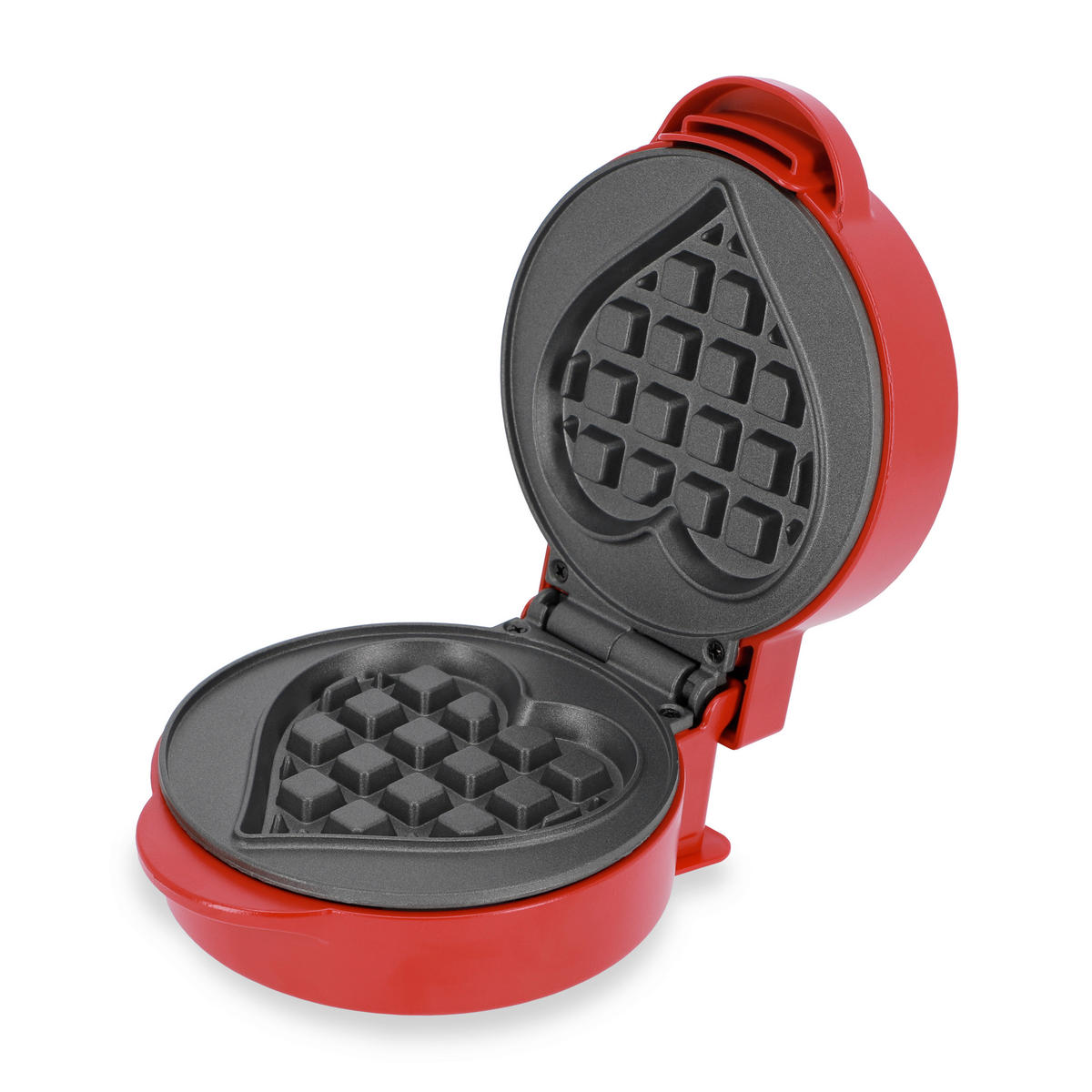 WAFFELEISEN  - Rot, Basics, Metall (12,9/8,7/16,4cm) - ADE