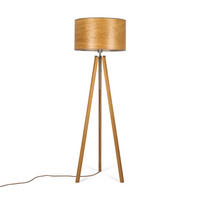 STEHLEUCHTE  50/150/50 cm   - Eichefarben, MODERN, Holz/Holzwerkstoff (50/150/50cm)