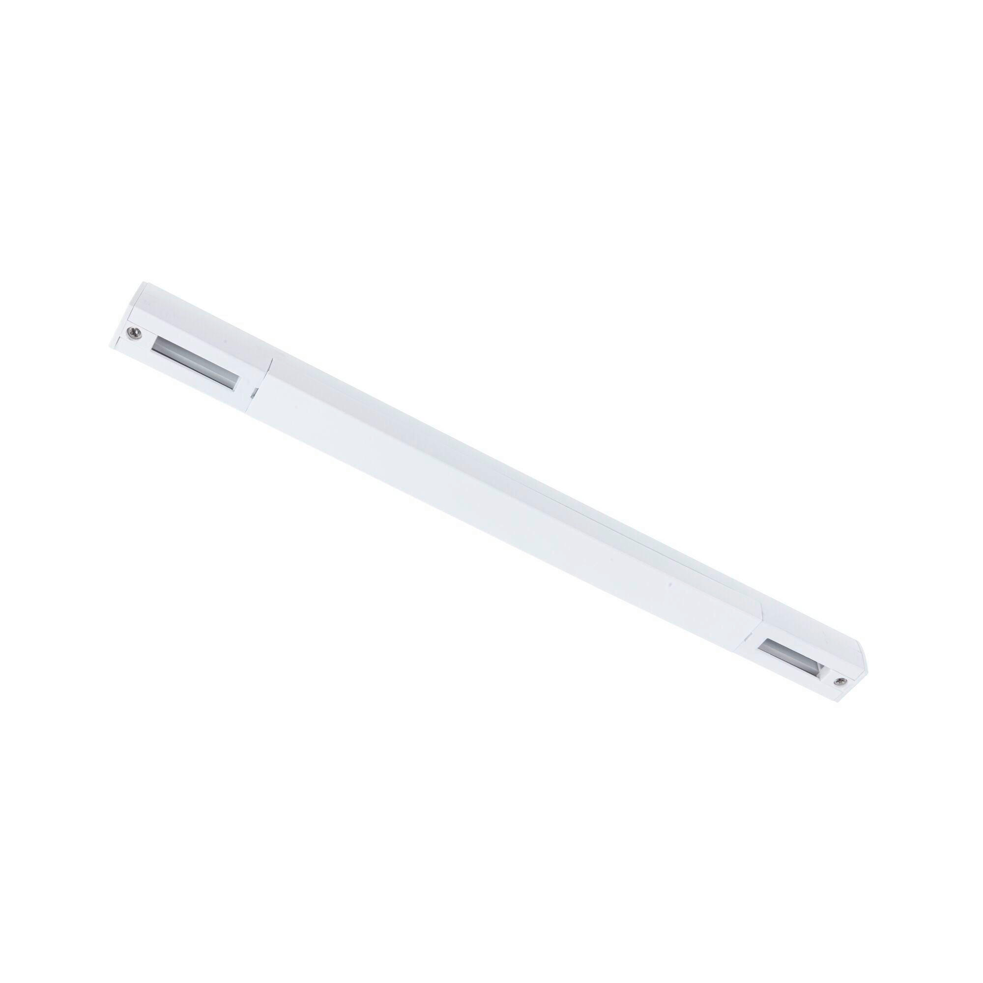 Paulmann Schienensystem-Einspeiser URail ZB Mitteleinspeisung Weiß 1.8x2.1x30.4 cm