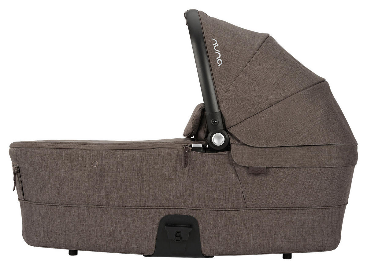 LIEGEWANNE Mixx Next  - Graubraun/Grauweiß, Basics, Kunststoff (43/63/90cm) - Nuna